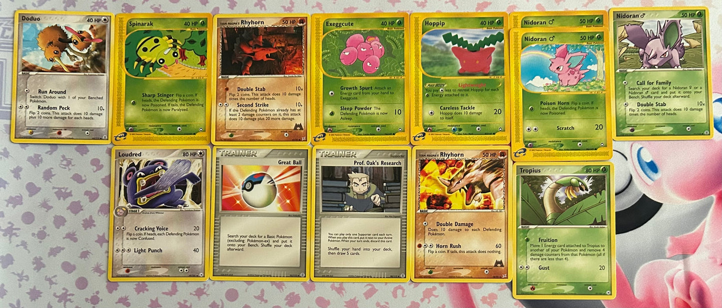 13 Mixed Set Pokemon card Lot