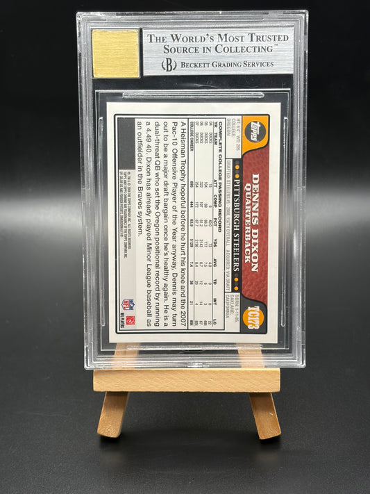 2008 Topps Chrome Rookie Autographs Dennis Dixon