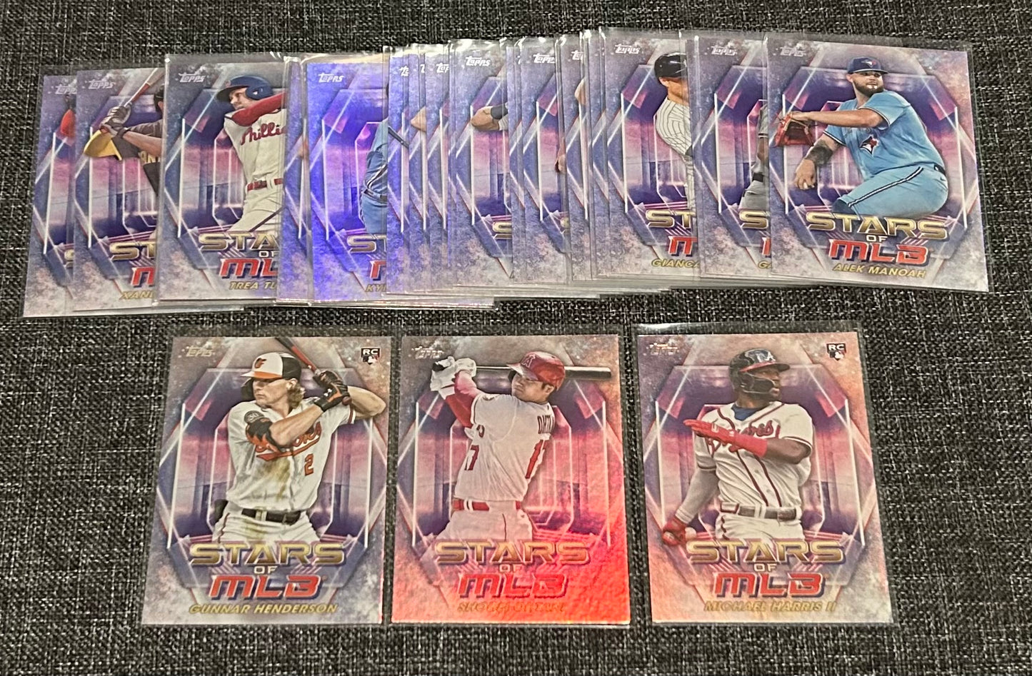 2023 MLB Topps 30 Stars of the MLB cards