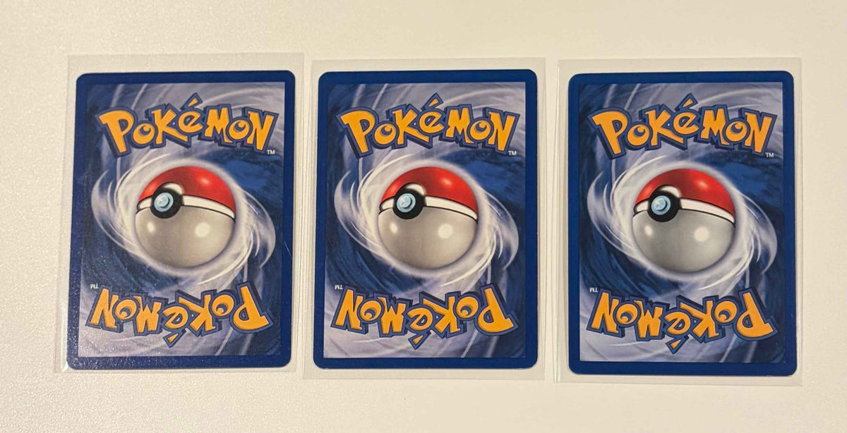 Pidgey - Base Set (BS) Common 3 card lot LP (Read Description)