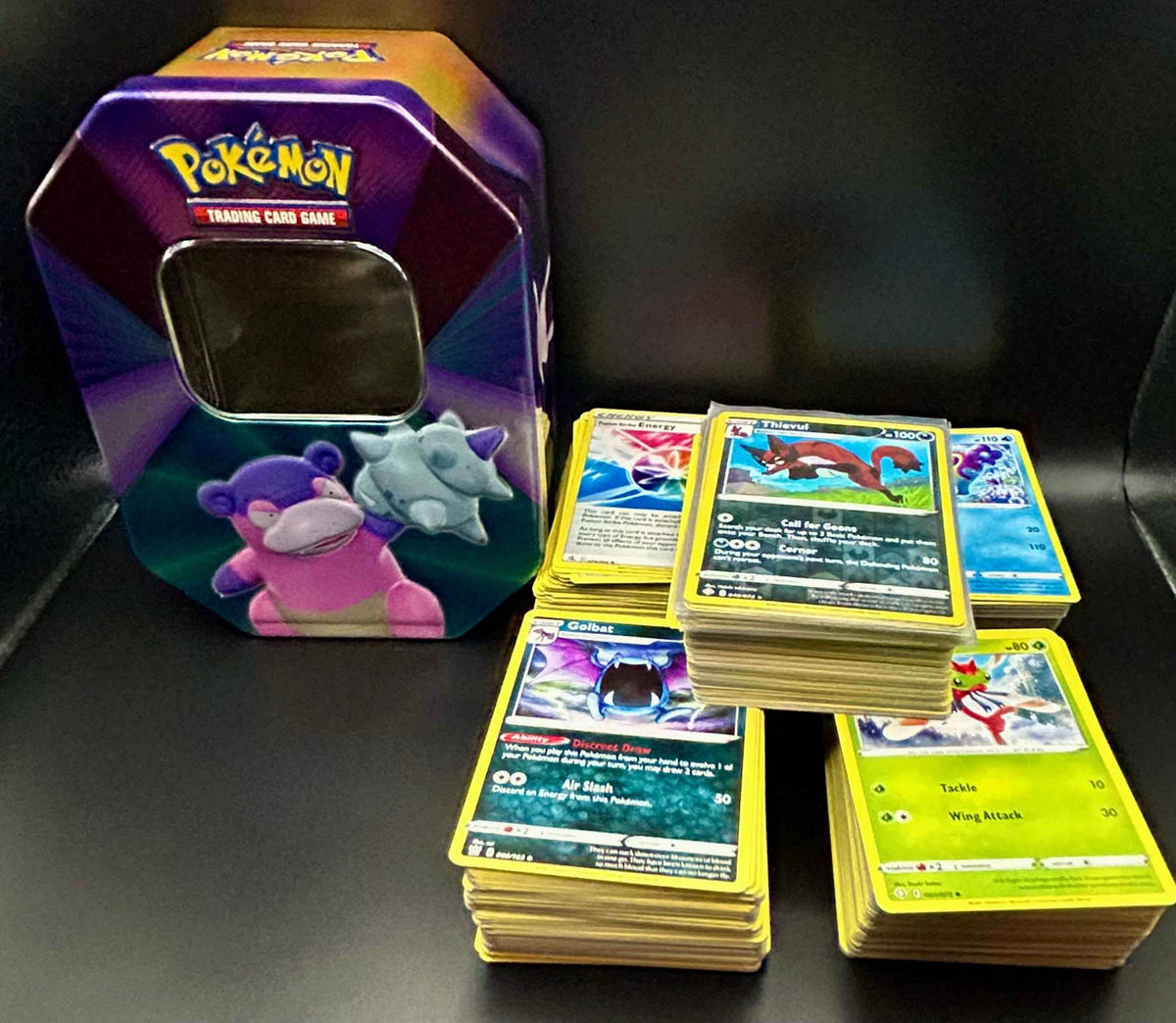 500 Sword and Shield era pokemon card lot
