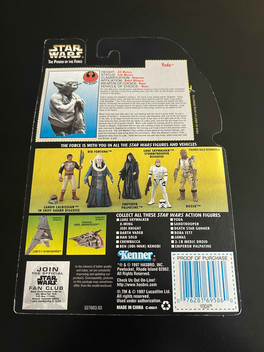 1997 Kenner Star Wars Yoda Action Figure New in Box