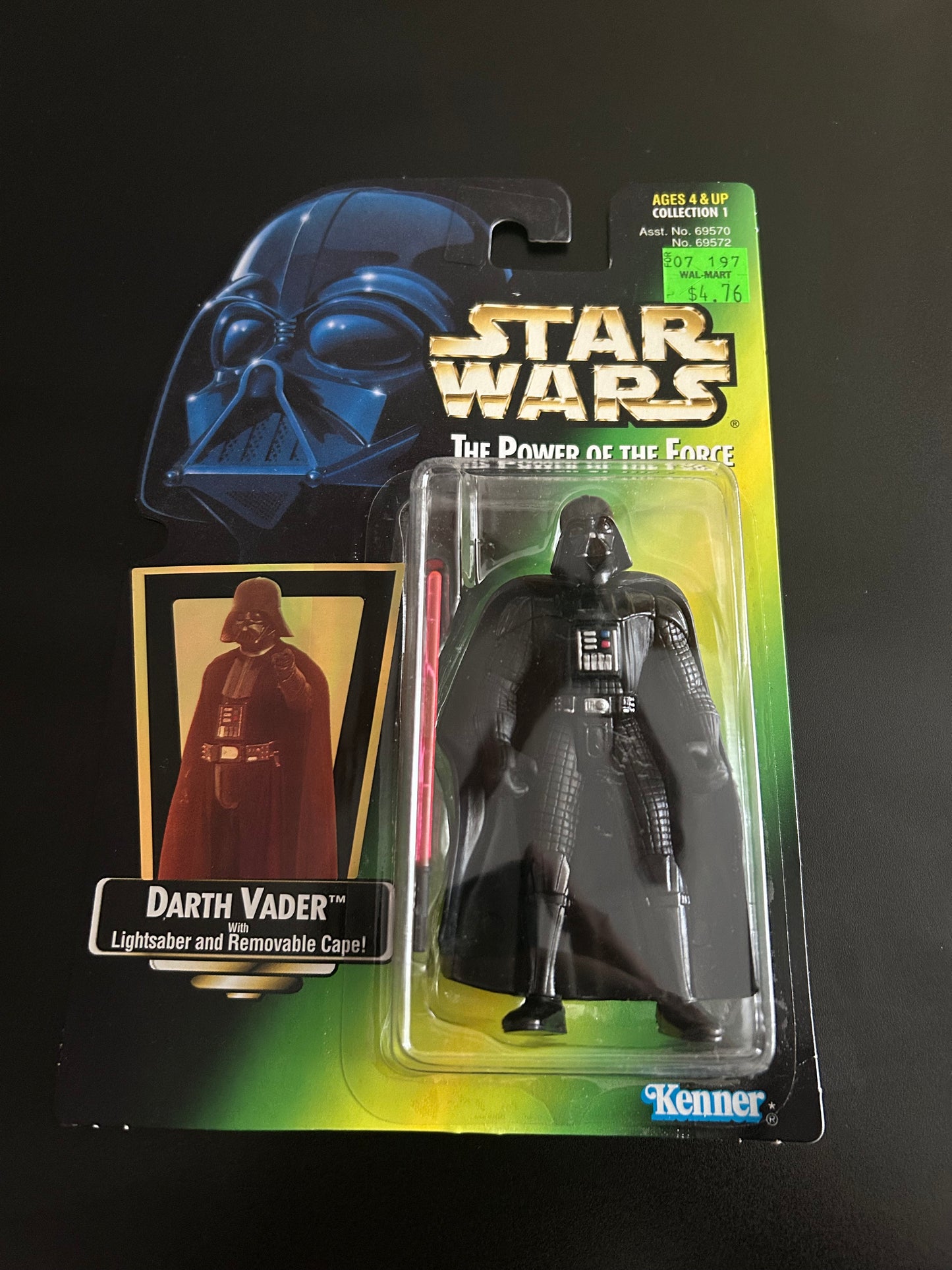 1997 Kenner Star Wars Darth Vader Action Figure