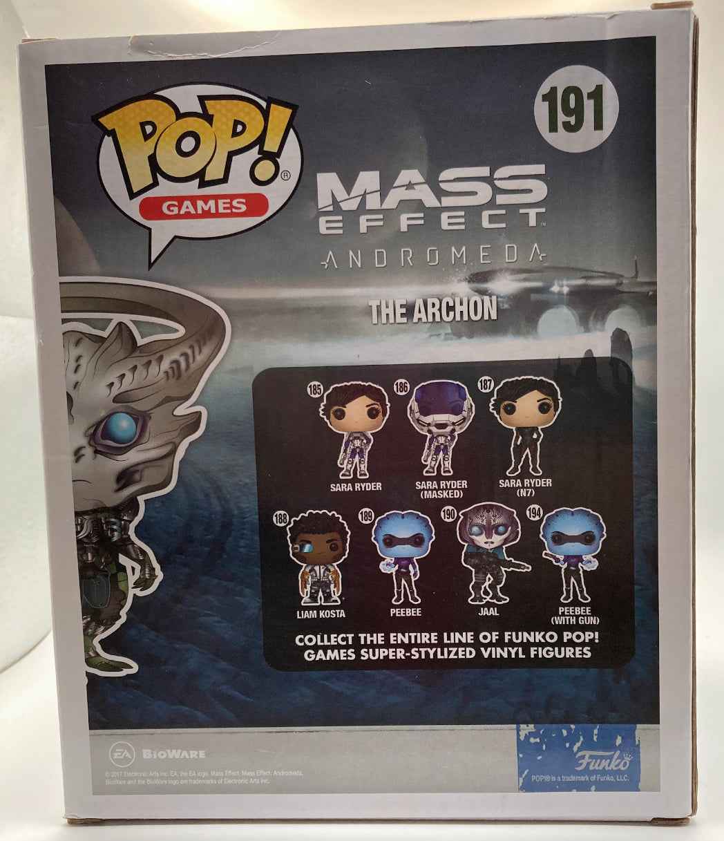 Funko Pop Mass Effect Archon #191
