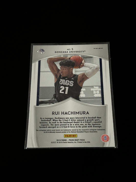 2019 Panini Rui Hachimura Crusade red parallel