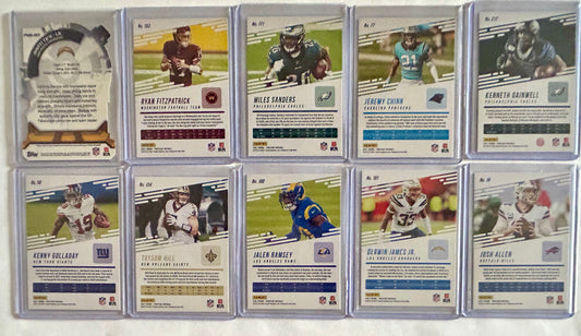 NFL Parallel Card Lot $5 10 Card Lot #7