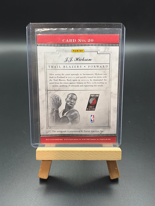 2012 JJ Hickson Autograph Card Numbered – Basketball RC