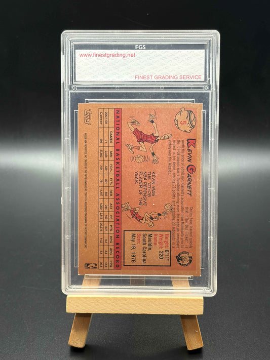 2008 Topps Kevin Garnett – FGS Graded 10 Gem Mint