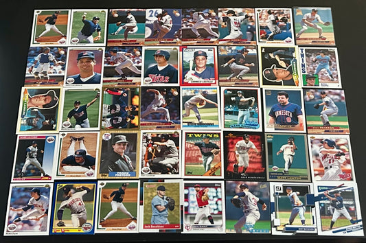 MLB 59 Card Minnesota Twins Card Lot