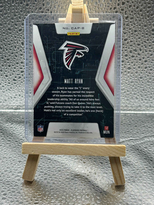 2020 Panini Playbook Football Captains Matt Ryan