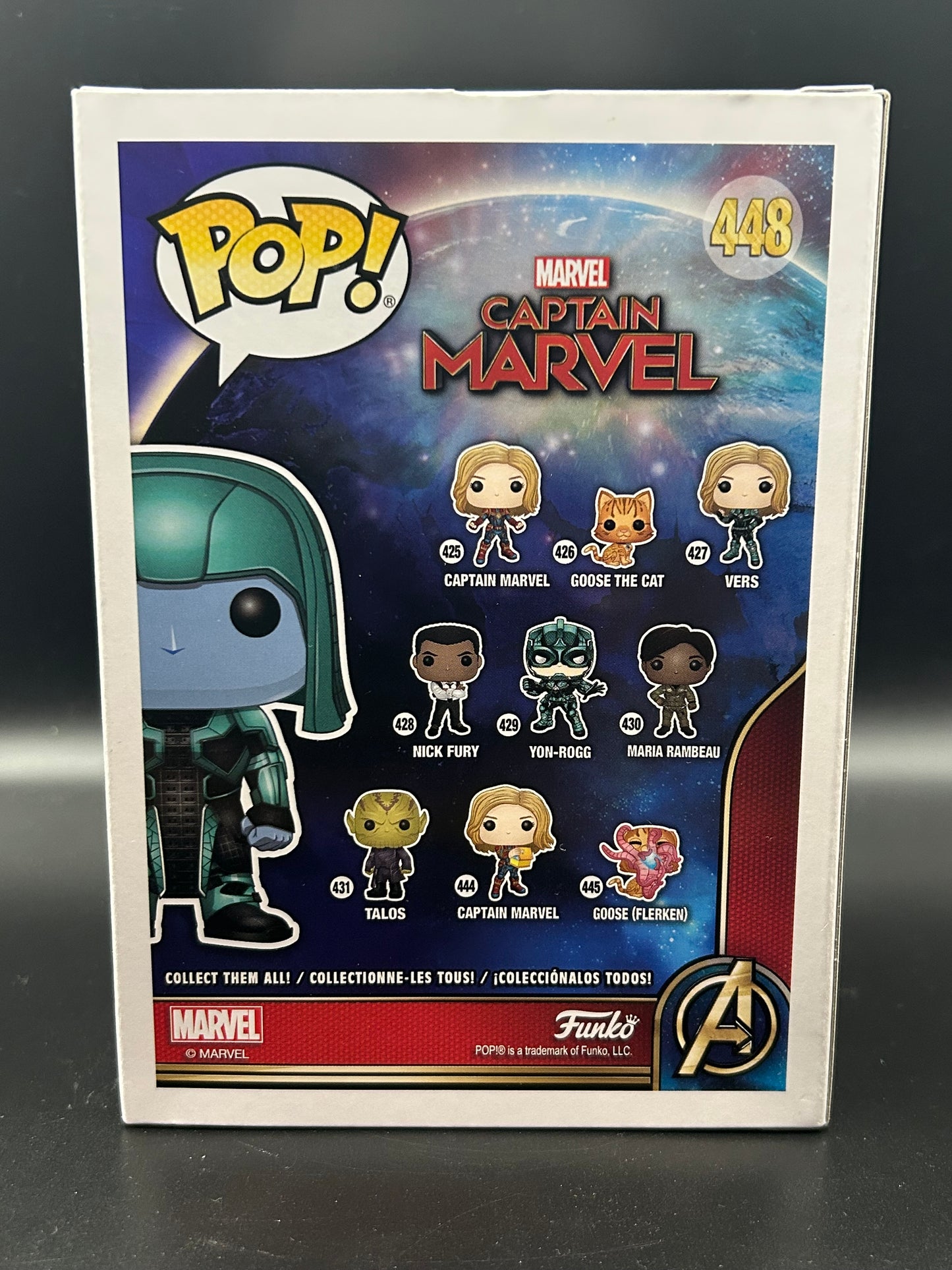 Funko Pop! Ronan #448 Specialty Series Exclusive Captain Marvel
