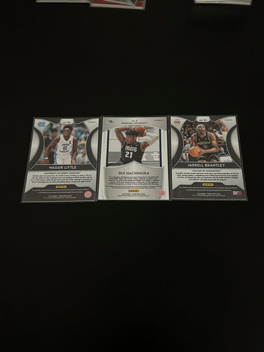 2019 Panini Prizm Draft Picks 3 card Silver Parallel Prizm lot