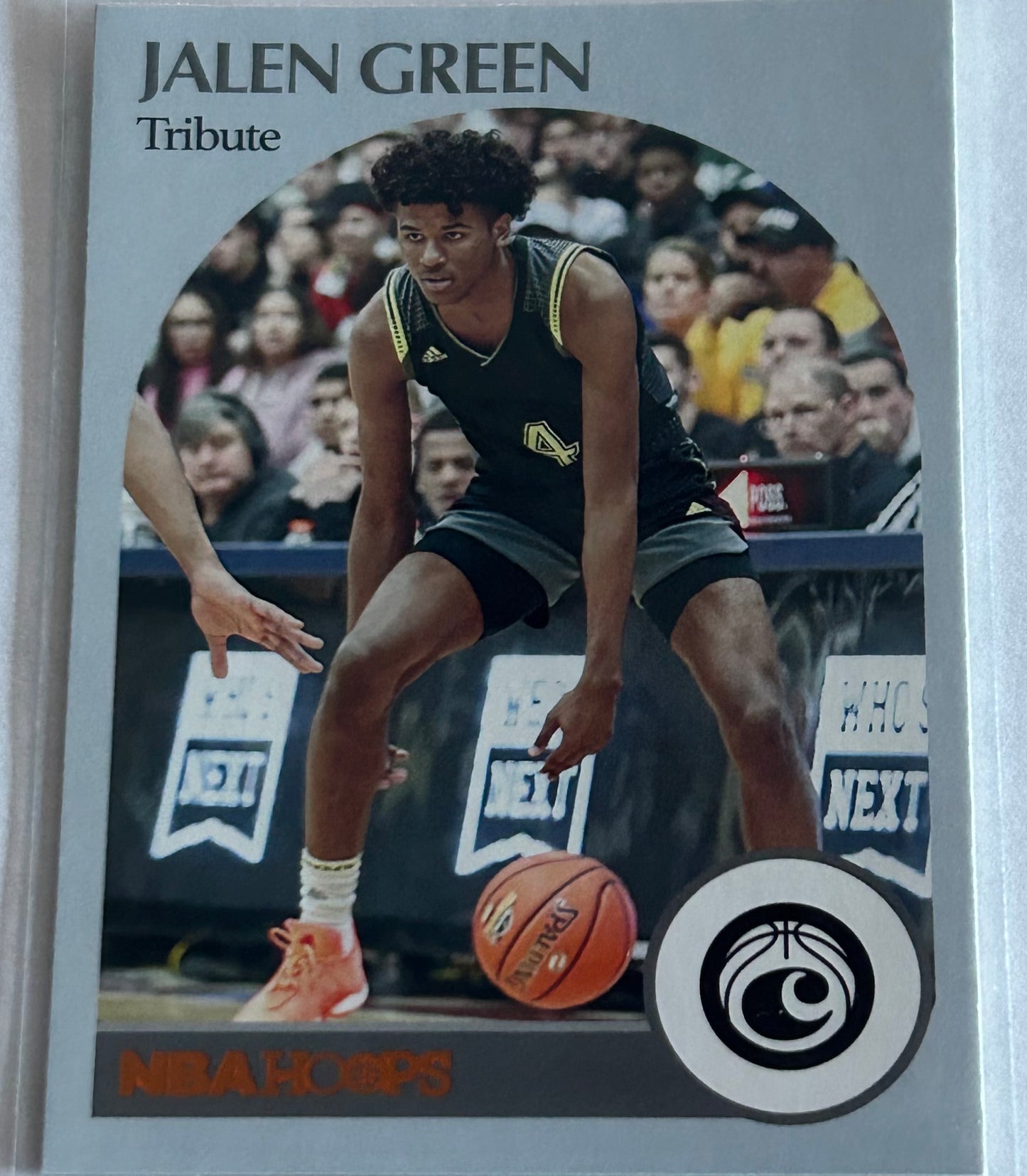 2021-22 Panini Chronicles Hoops Draft Picks Jalen Green Bronze parallel.