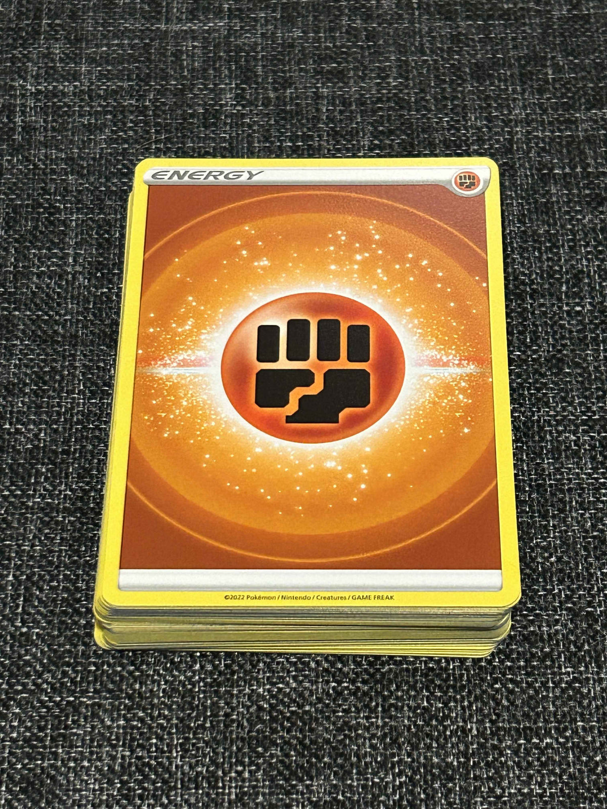 Fighting energy 50 card pokemon lot