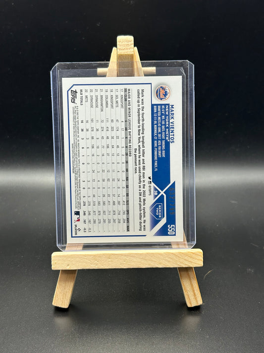 2023 Topps Series 2 - Purple Foil #550 Mark Vientos /799 (RC)