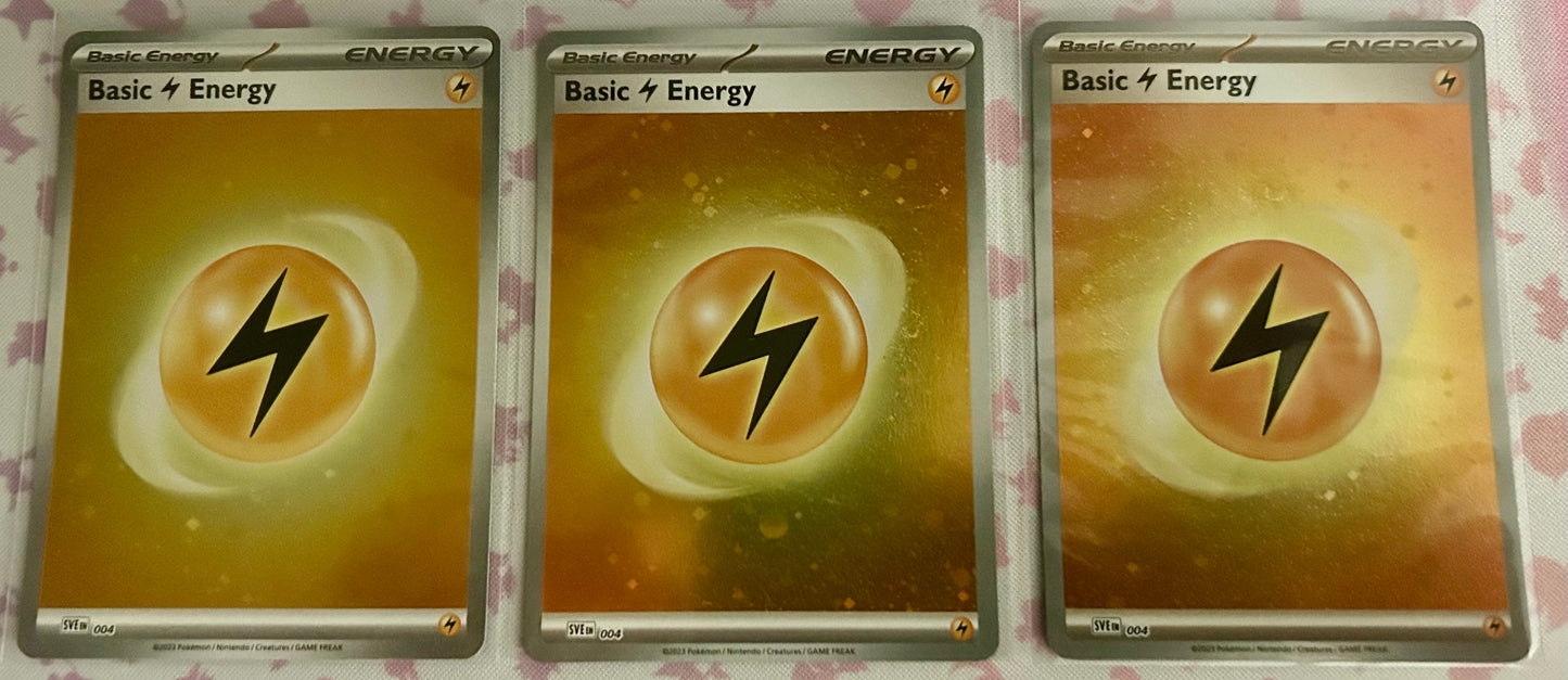 3 Cosmos Holo Lightening Energy