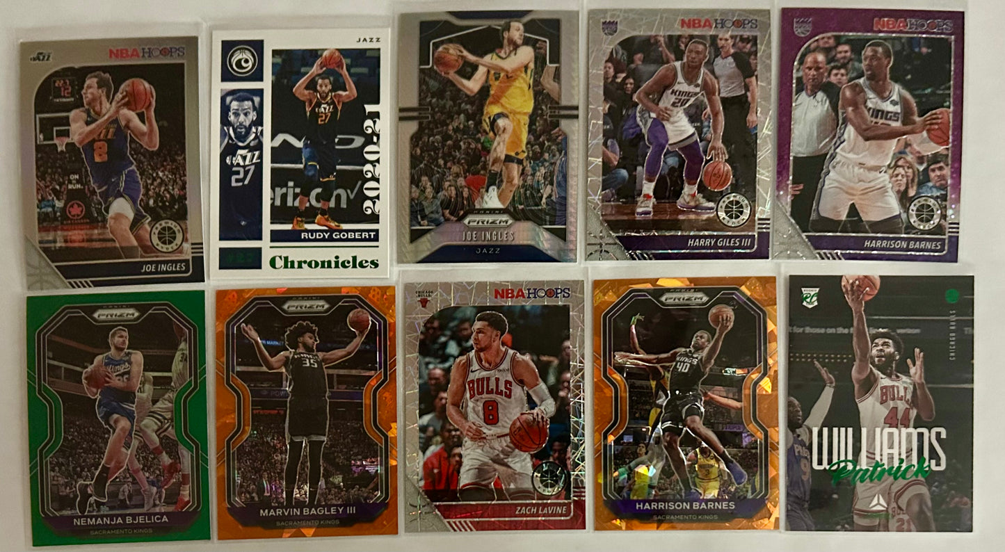 NBA Parallel 10 Card Lot #4