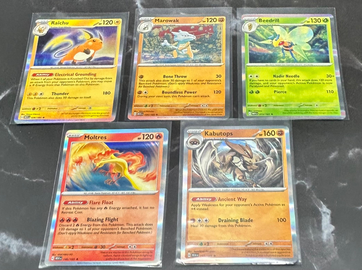 5 Card Holo Rare Lot (No Duplicates) - SV: Scarlet & Violet 151 (MEW)