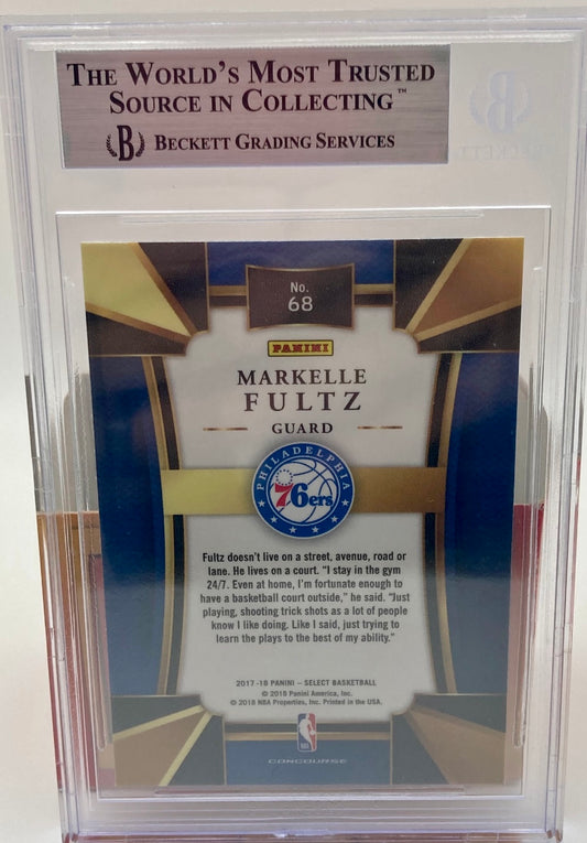 Panini Select Basketball Markell Fultz 2017-2018 Graded.