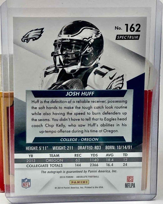 2014 Josh Huff Philadelphia Eagles Rookie Card – Signed & Numbered