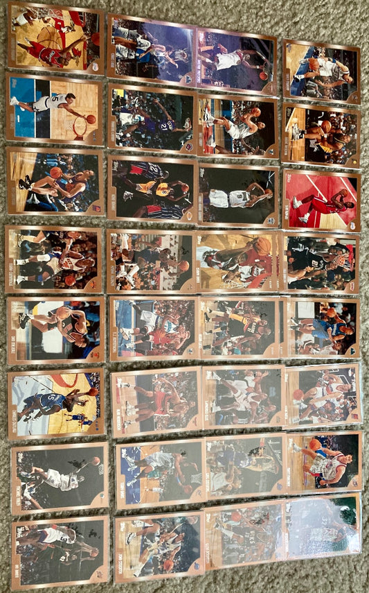 1998 Topps Partial set of 100 cards.