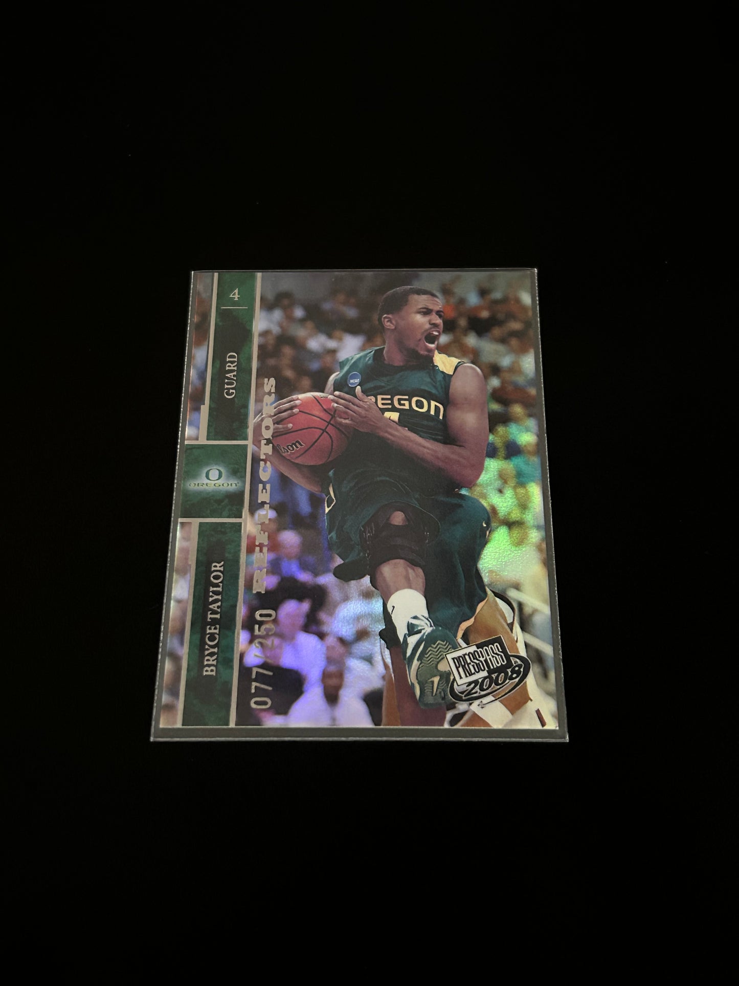 2008 Press Pass Bryce Taylor Oregon Ducks #/250