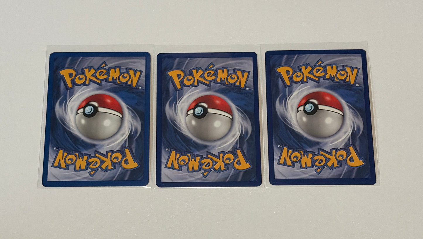 Energy Removal- Base Set (BS) Common 3 card lot LP (Read Description)