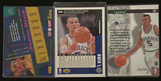 3 Card Jason Kidd Lot