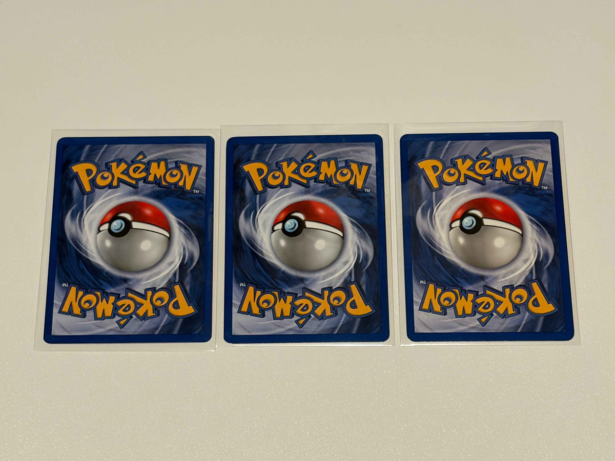 Starmie - Base Set (BS) Common 3 card lot LP (Read description)