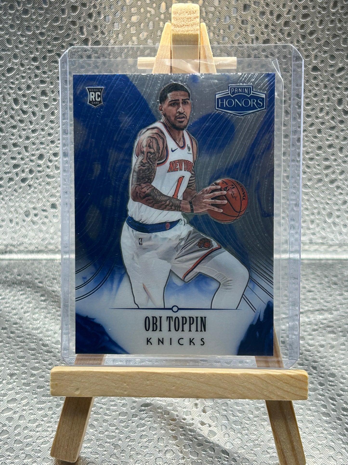 2020-2021 Panini Chronicles Honors Basketball Obi Toppin Rookie Card