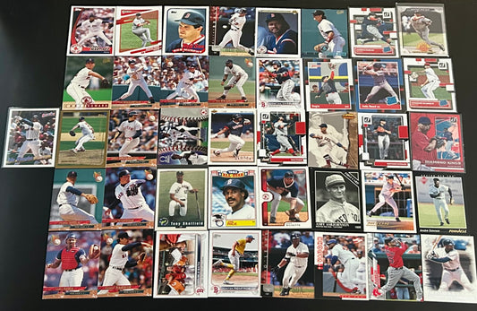 MLB 41 Card Boston Red Sox Card lot # 2