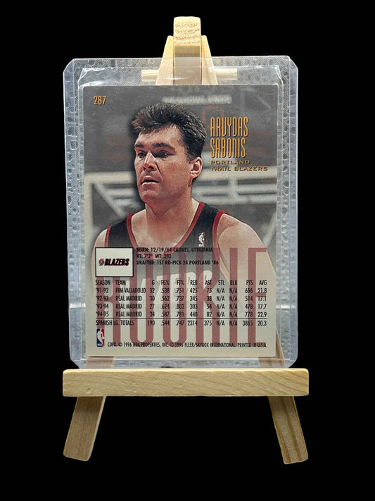 1996 Ultra Arvydas Sabonis Rookie Card