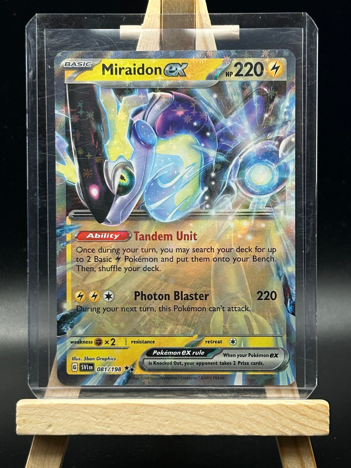 Miraidon EX- 081/198 - SV01: Scarlet & Violet Base Set (SV1)