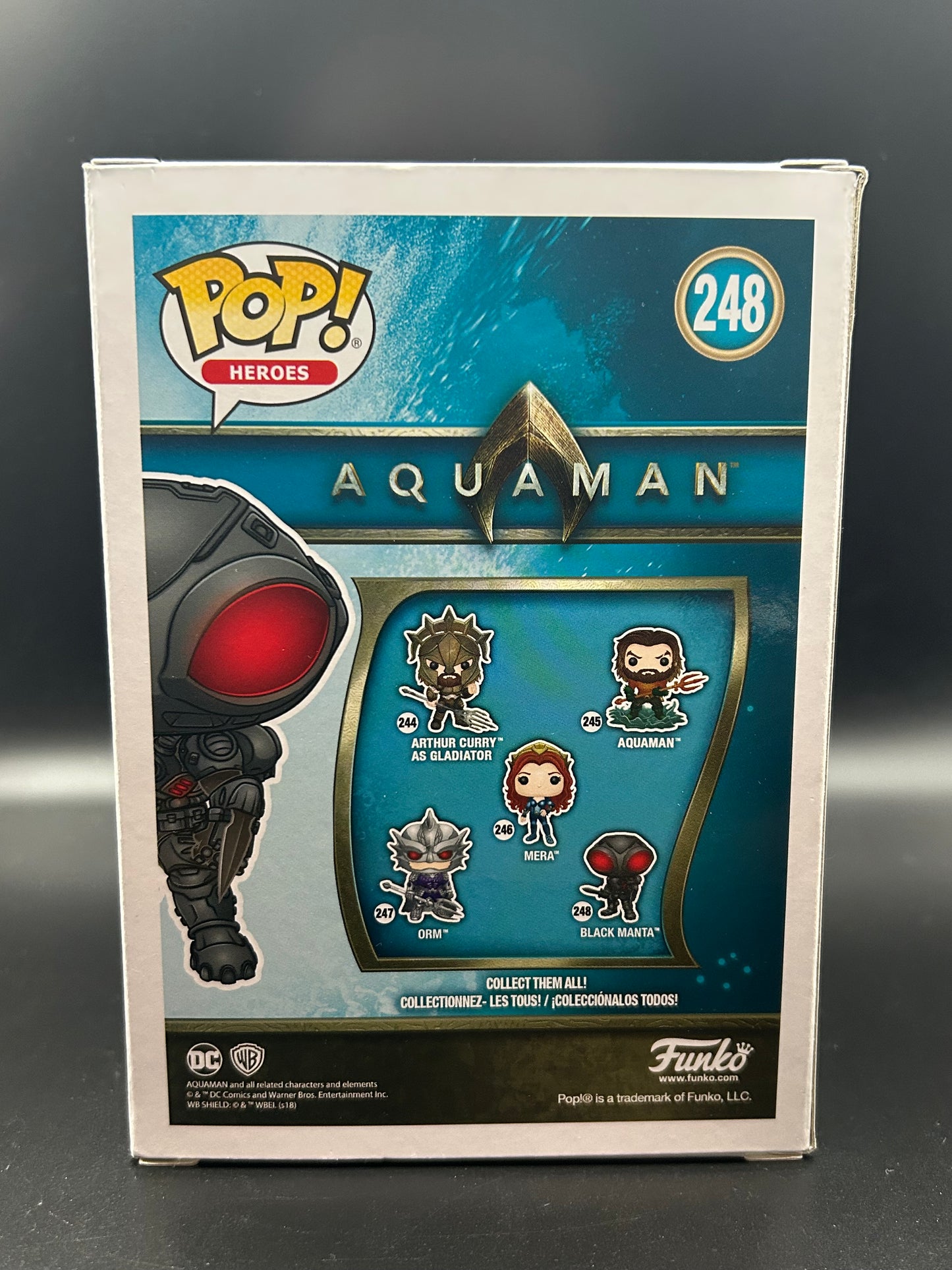 Funko Pop Black Manta Target Exclusive