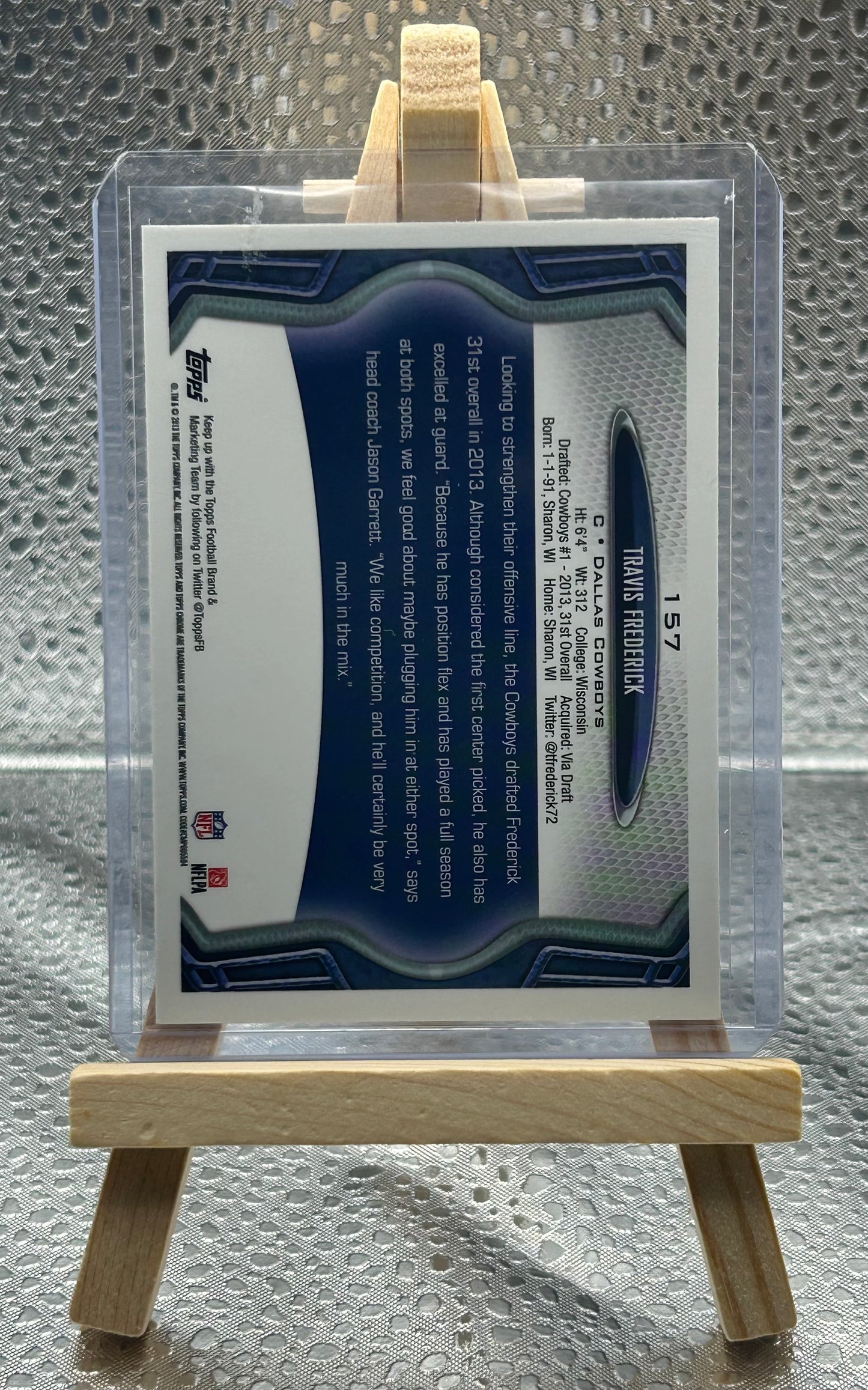 2013 Topps Chrome Rookie Card Travs Frederick
