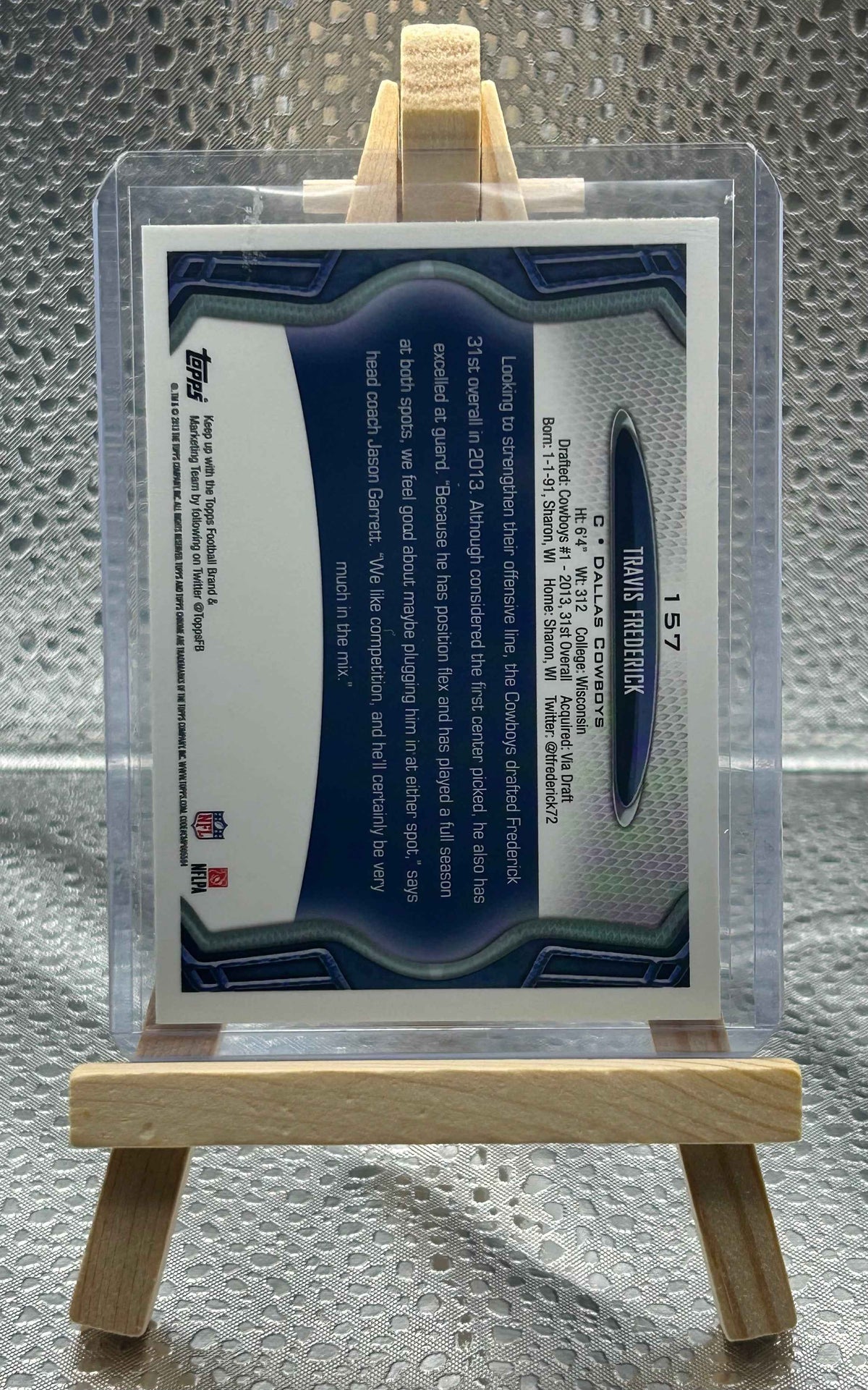 2013 Topps Chrome Rookie Card Travs Frederick