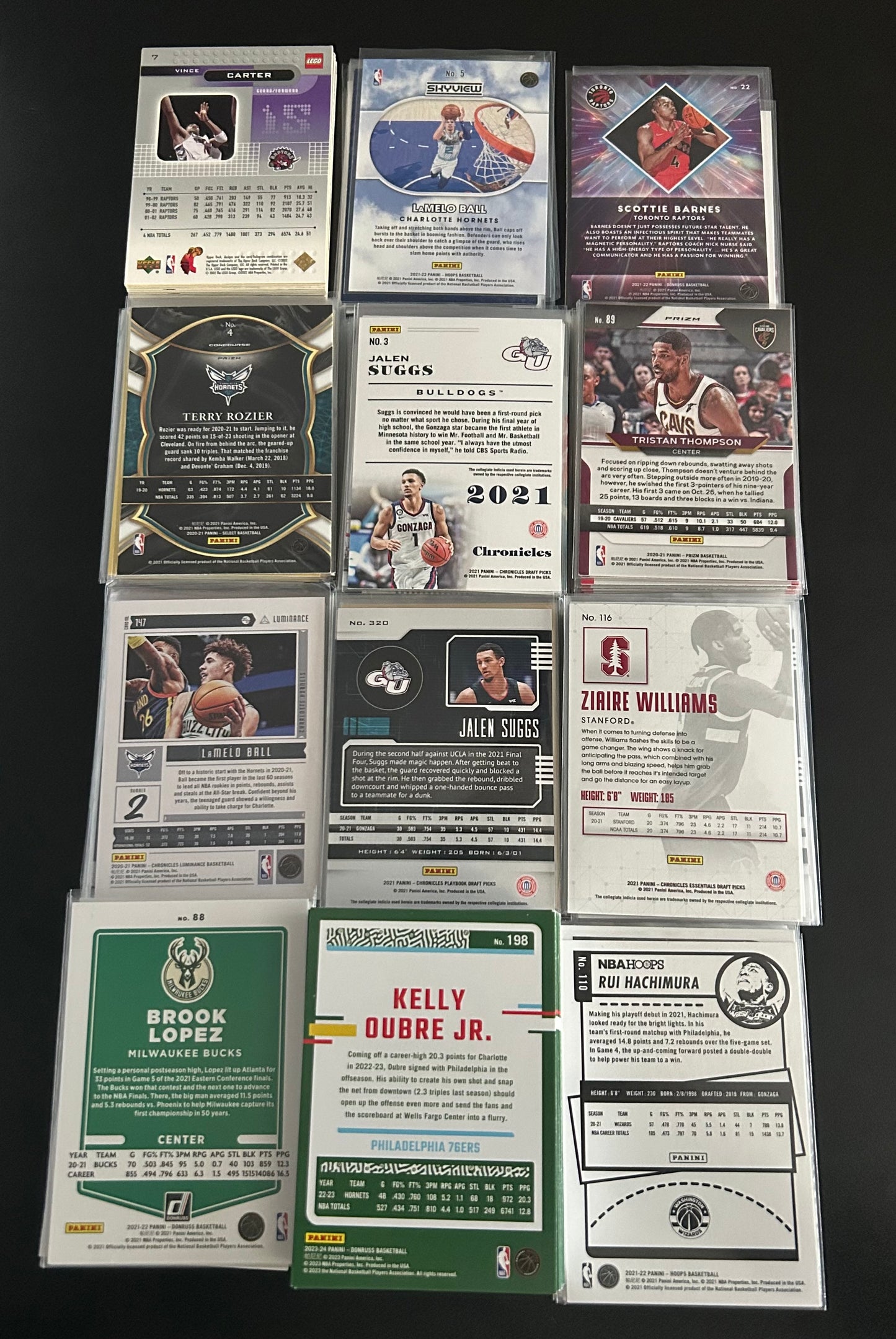 90’s and 2000’s 268 Card Basketball Card Lot