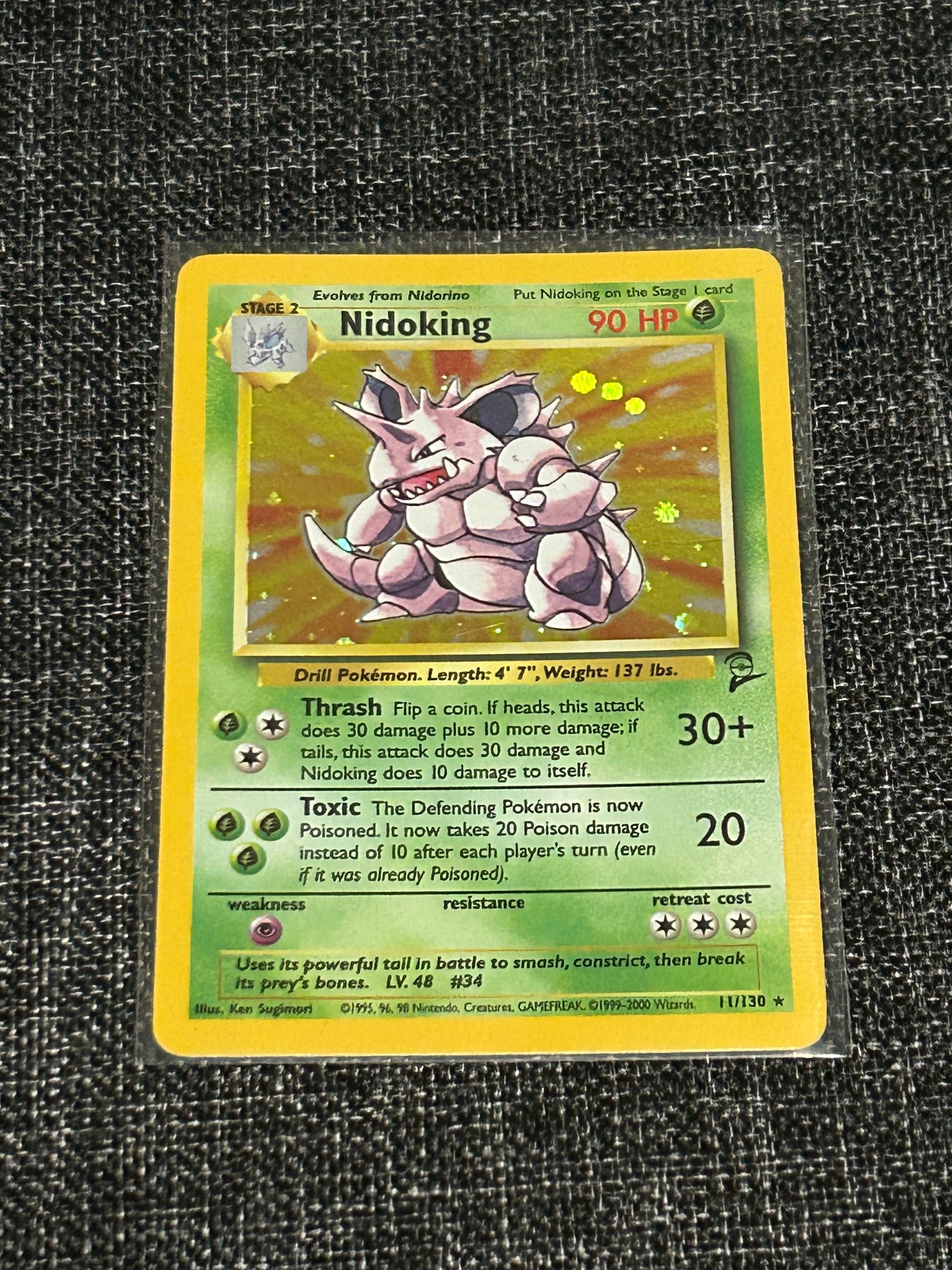Nidoking - Base Set 2 (BS2) Holo Rare