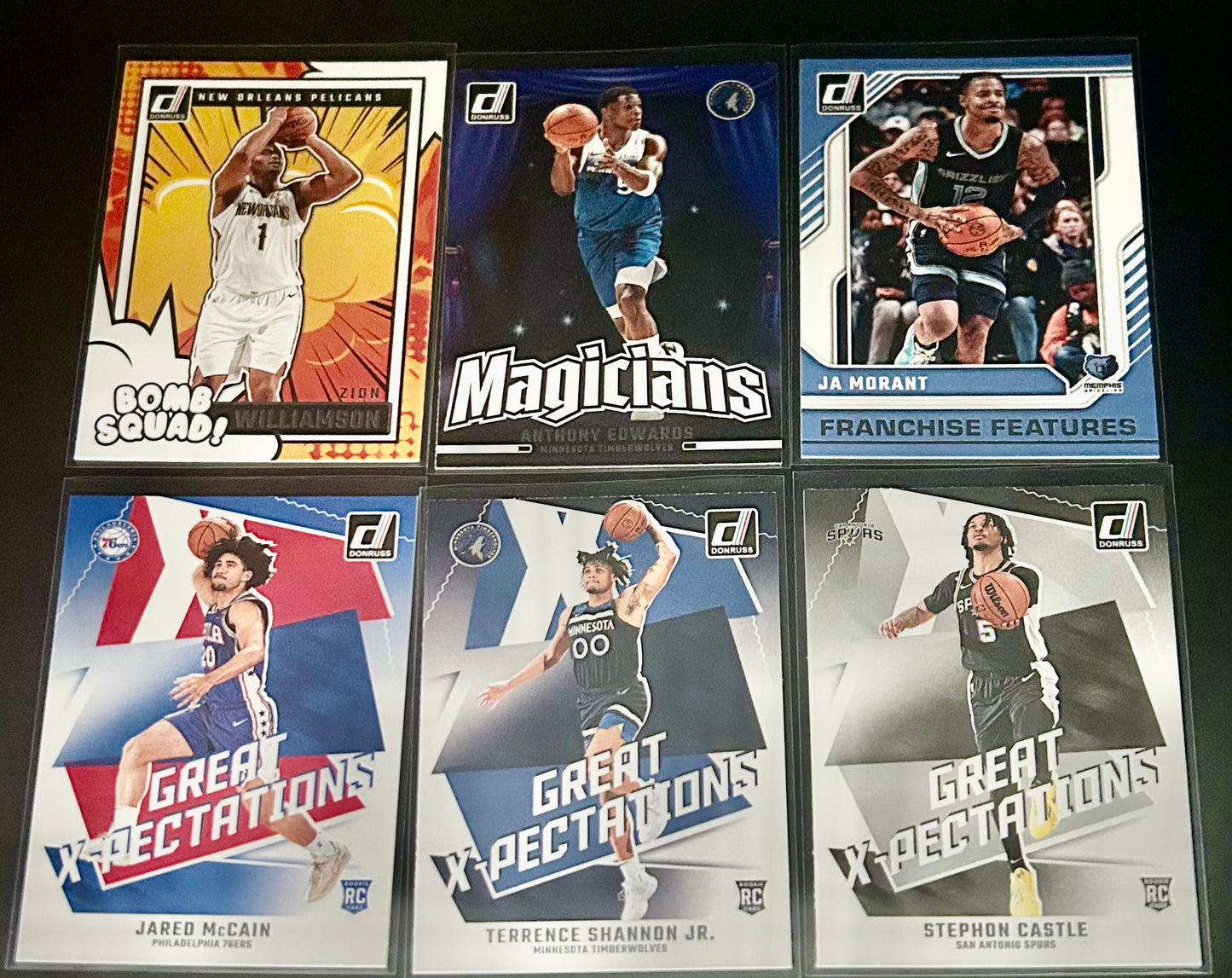 2024/2025 Panini-Donruss Basketball 6 Insert Cards