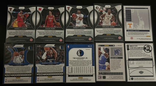NBA 10 Card Panini Basketball Parallel Card Lot