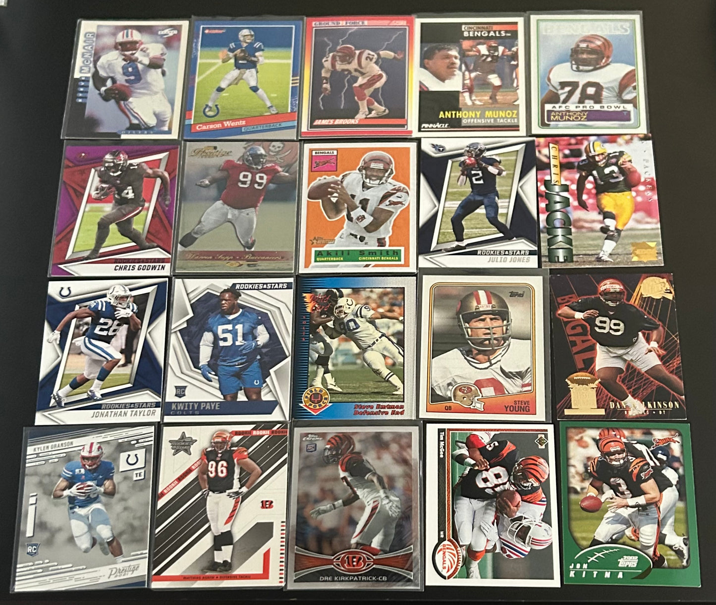 NFL $5 20 Card Lot #15