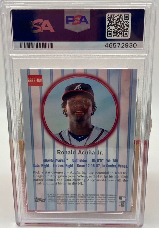 2019 Bowmans Best Ronald Acuna Jr. PSA Graded 9
