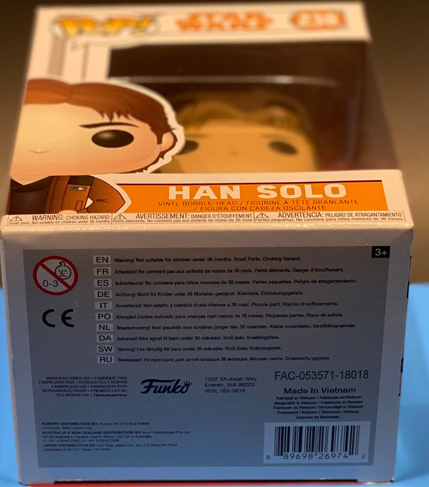 Funko Pop star wars Han Solo 238