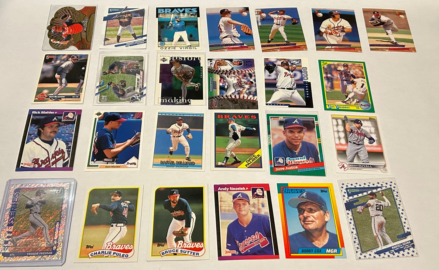 Atlanta Braves 20 Card lot #1