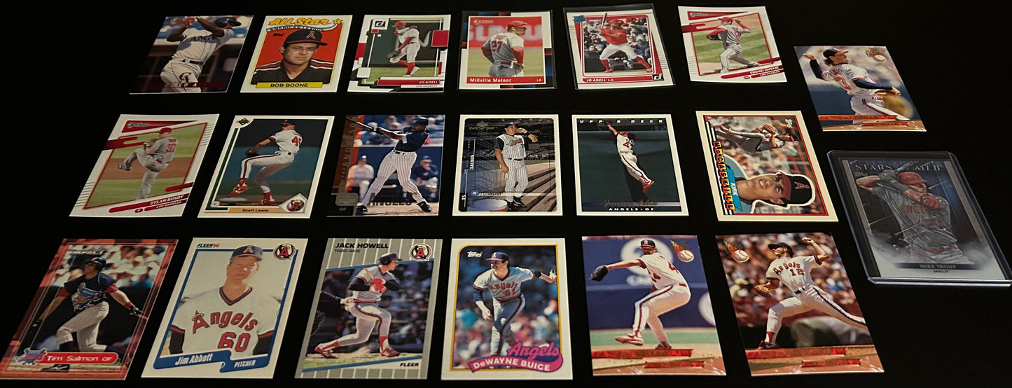 Los Angeles Angels Card lot #3
