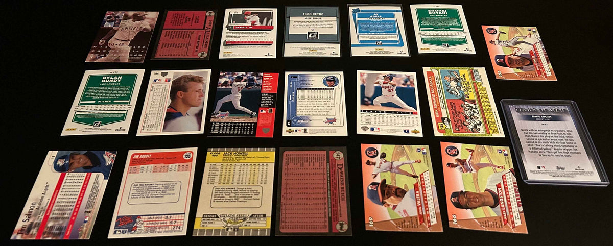 Los Angeles Angels Card lot #3