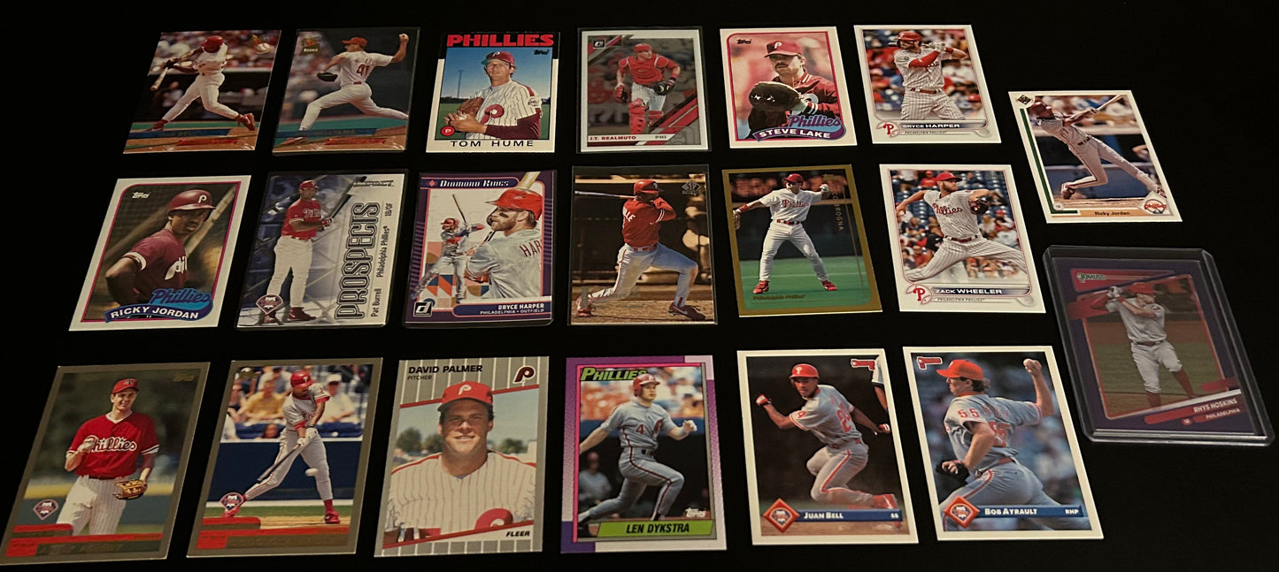 Philadelphia Phillies Card lot #2