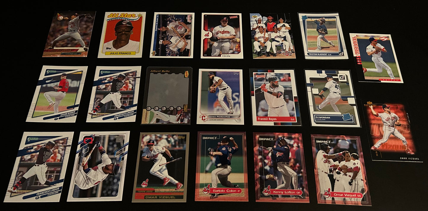 Cleveland Indians $3.50 lot #3