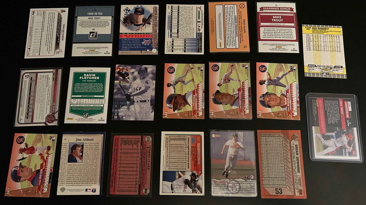 Los Angeles Angels Card lot #1