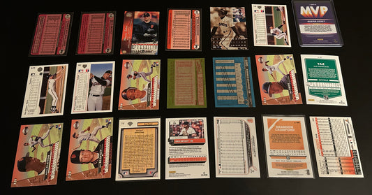 San Francisco Giants 20 Card lot #2